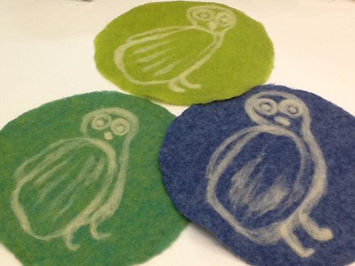 Place Mat with an owl
