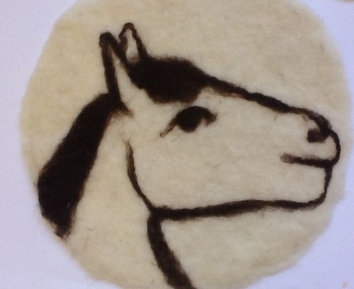 Place Mat with a horse